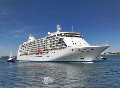 Escale du navire de croisière Seven Seas Voyager